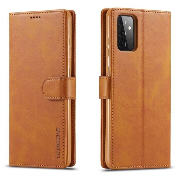 

Чехол LC.IMEEKE Wallet Case для Samsung Galaxy A72 (А725) - Brown