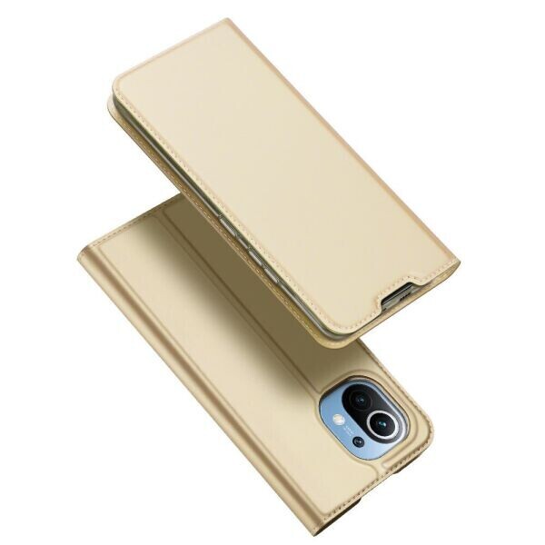 

Чехол-книжка DUX DUCIS Skin Pro для Xiaomi Mi 11 - Gold