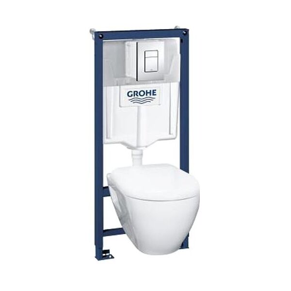 

Комплект инсталляция + унитаз Grohe Solido Perfect с крышкой Soft-Close 39186000