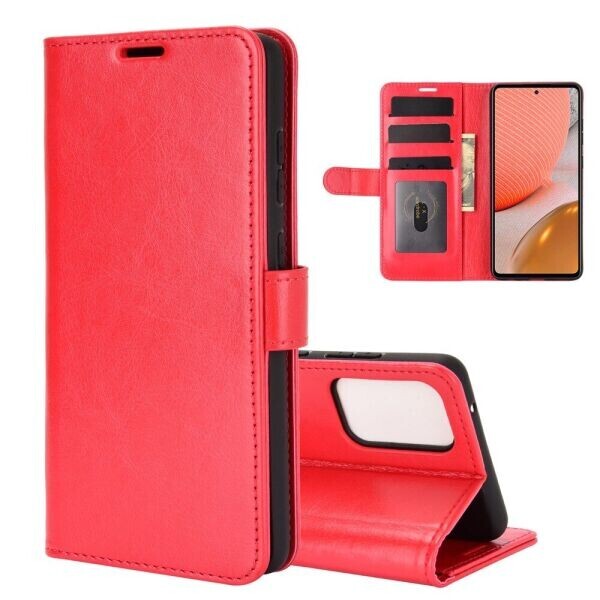 

Чехол-книжка Deexe Wallet Style для Samsung Galaxy A72 (А725) - Red