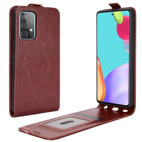 

Чехол Deexe Flip Case для Samsung Galaxy A52 (A525) - Brown