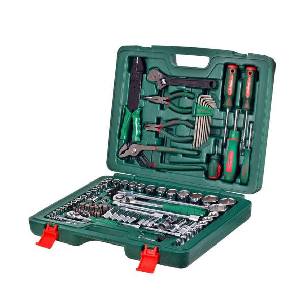 

Набор инструмента HANS 158 предметов 1/4", 1/2" (TK-158E)