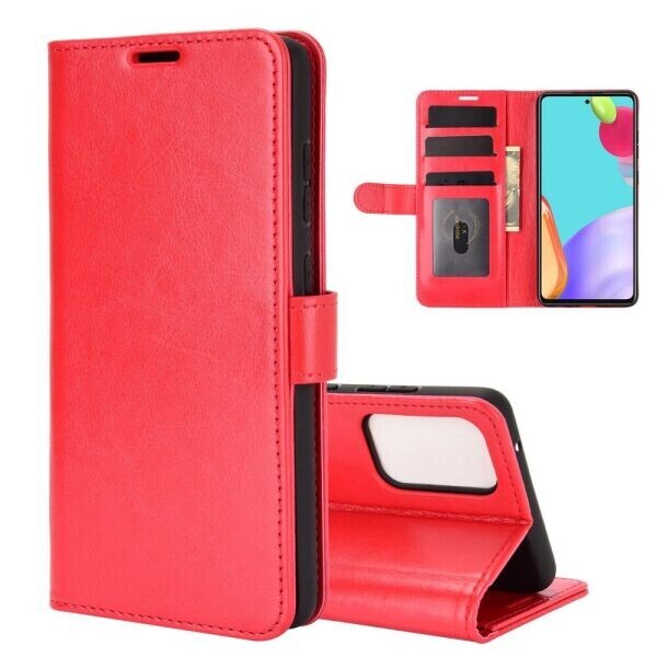 

Чехол-книжка Deexe Wallet Style для Samsung Galaxy A52 (A525) - Red