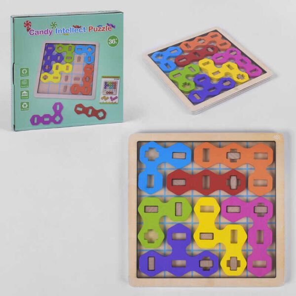 

Деревянная игра "Логика" К 17553 (80) в коробке