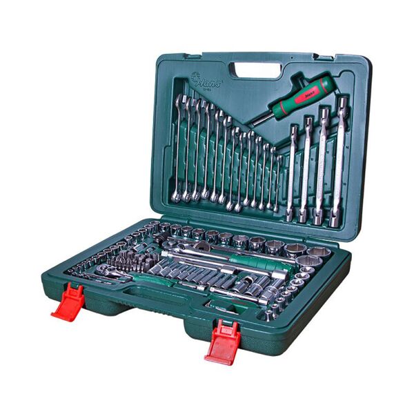 

Набор инструмента HANS 124 предмета 1/4", 1/2" (TK-124E)