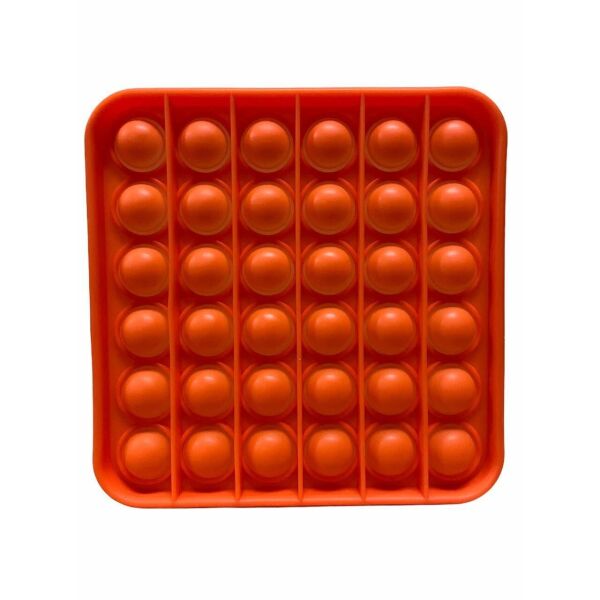 

Іграшка антистрес пупиришки Pop It Силікон Square Оrange