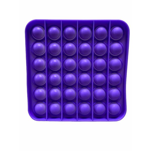 

Іграшка антистрес пупиришки Pop It Силікон square Purple