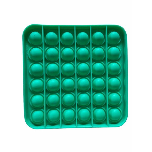 

Іграшка антистрес пупиришки Pop It Силікон Square Turquoise