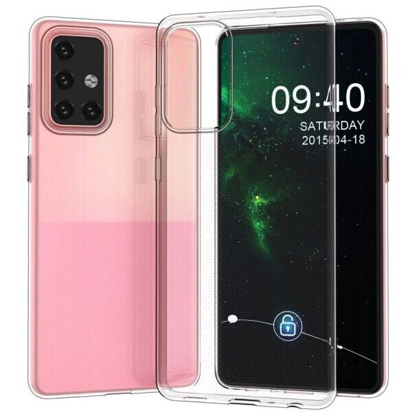 

Силиконовый (TPU) чехол Deexe UltraThin для Samsung Galaxy A72 (А725) - Transparent