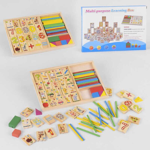 

Деревянная игра С 39311 (120) "Математика"
