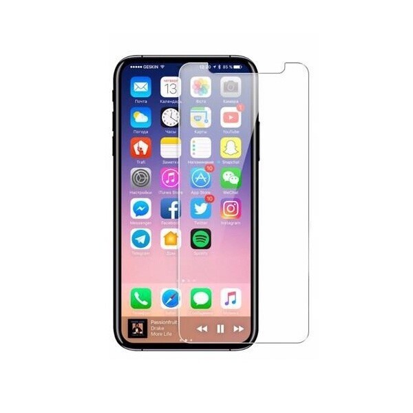 

Защитное стекло 2D для Apple iPhone X/Xs/Xr/Xs Max/11/11 Pro/ 11 Pro Max Прозрачное