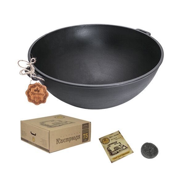 

Кастрюля чугунная литая ST WOK 8 л (Т405)