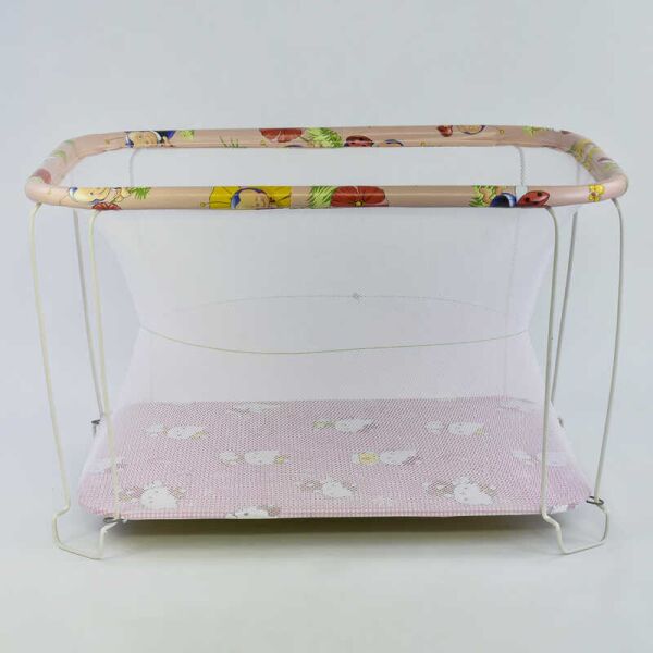 

Манеж евро №10 "Hello Kitty" цвет розовый (1) прямоугольный, мягкое дно, евро сетка