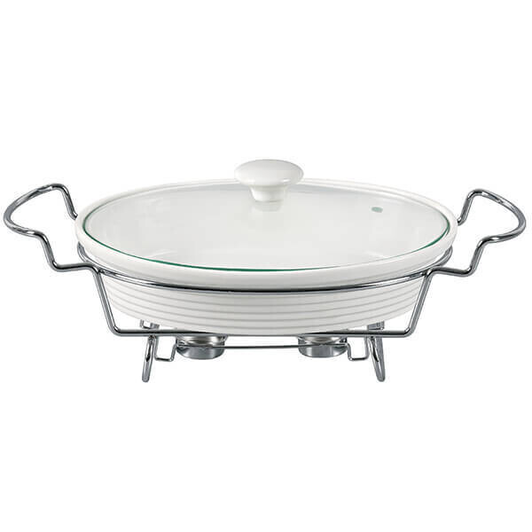 

Мармит Maestro овальный 35 х 24 см White (MR-11460-74)