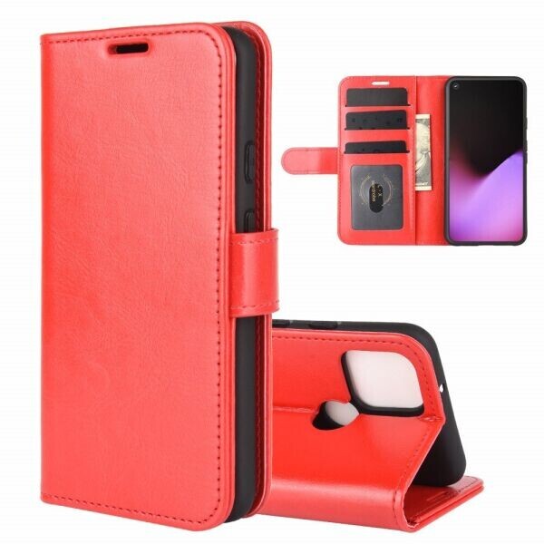 

Чехол-книжка Deexe Wallet Style для Google Pixel 4a 5G - Red