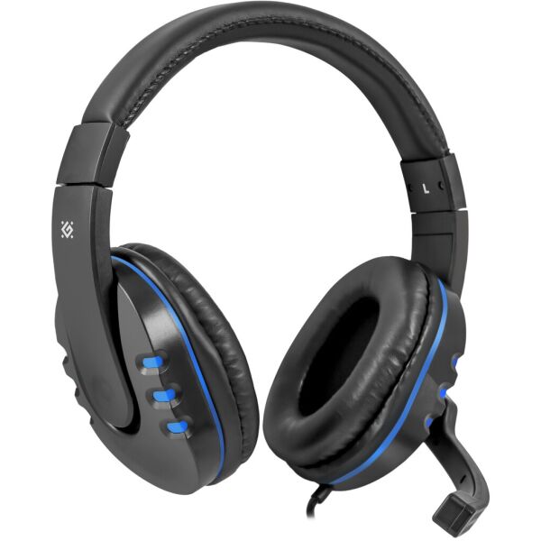

Гарнитура Defender Warhead G-160 Black + Blue (64118) (6514116)