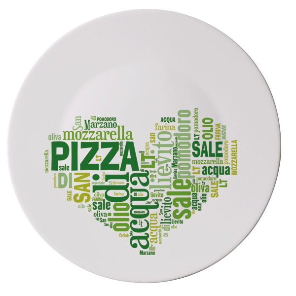

Блюдо "I LOVE GREEN" для пицы RONDA 33 см 419320F77321752 BORMIOLI ROCCO