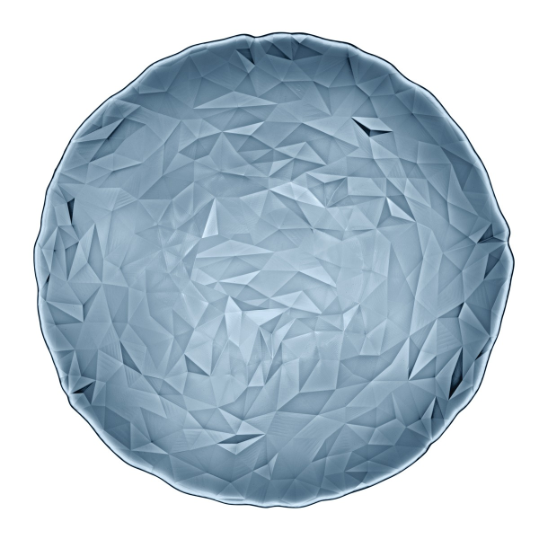 

Блюдо стеклянное DIAMOND синее 33 см 431260F26321990 BORMIOLI ROCCO