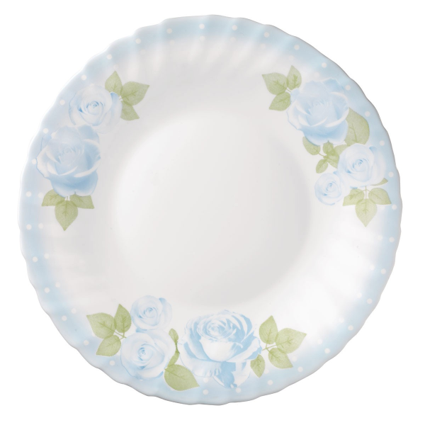 Акция на Набор 18 предметов тарелок "голубые розы" PRIMA 403886S12021286 BORMIOLI ROCCO от Allo UA