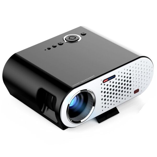 

Проектор мультимедийный портативный LCD 40-200 GP90UP Android Wi-Fi
