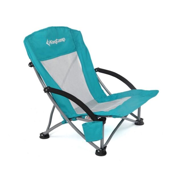 

Раскладное кресло Шезлонг KingCamp Beach chair (KC3841) Cyan