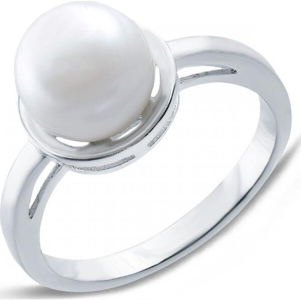 

Кольцо из серебра с жемчугом, размер 18 (143239)