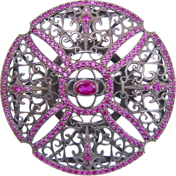 

Кольцо из серебра с куб. циркониями, размер 19 (1509707)