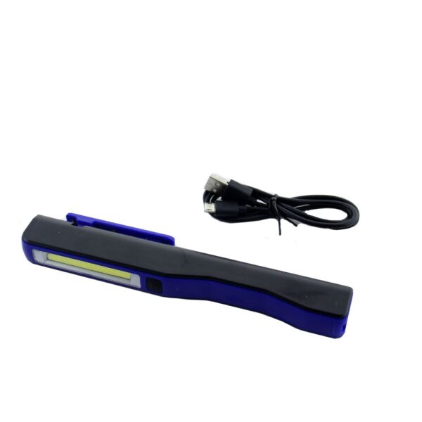 

Аккумуляторный фонарик с магнитом и USB зарядкой BL-ESEN-86A COB