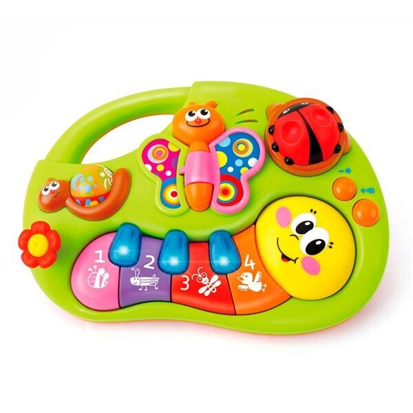 

Игрушка Веселое пианино Hola Toys 18х5х12,5 см Разноцветный