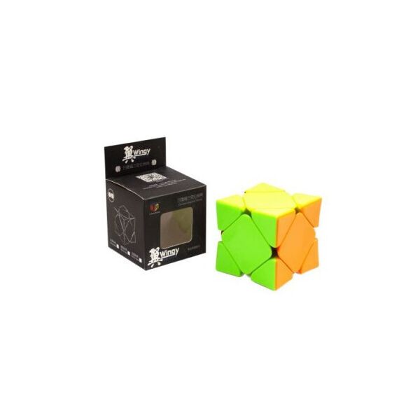 

Головоломка Кубик Рубика Magnetic Concave Skewb QIYI 6x6x6 см Разноцветный