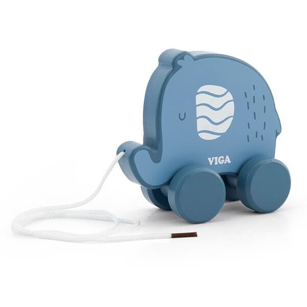 

Каталка Слон Viga Toys 10,8х10,4х5,3 см Синий