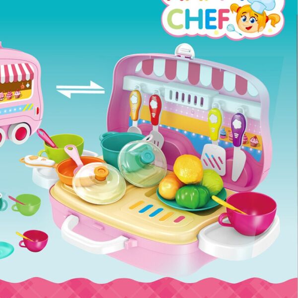 

Детский игровой набор Happy Chef Набор юного повара к кейсе
