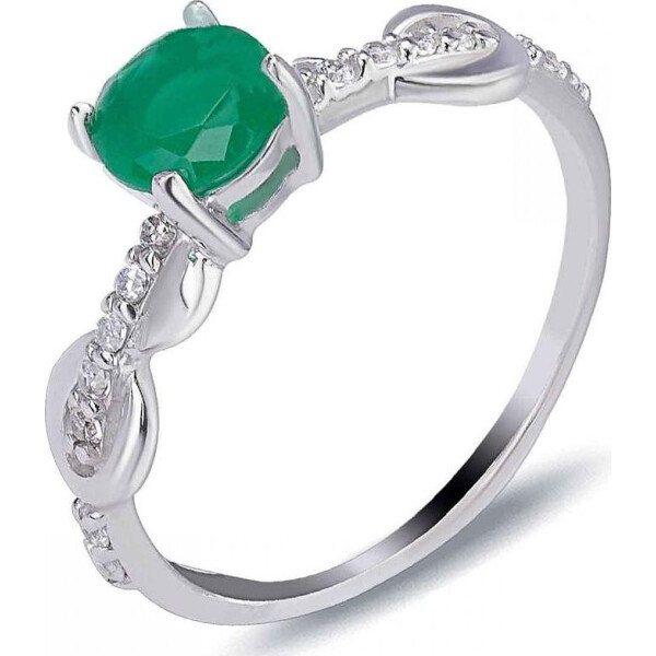 

Кольцо из серебра с куб. циркониями (1638801)