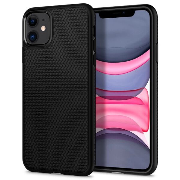 

Чехол Spigen для iPhone 11 Liquid Air, Matte Black (076CS27184)