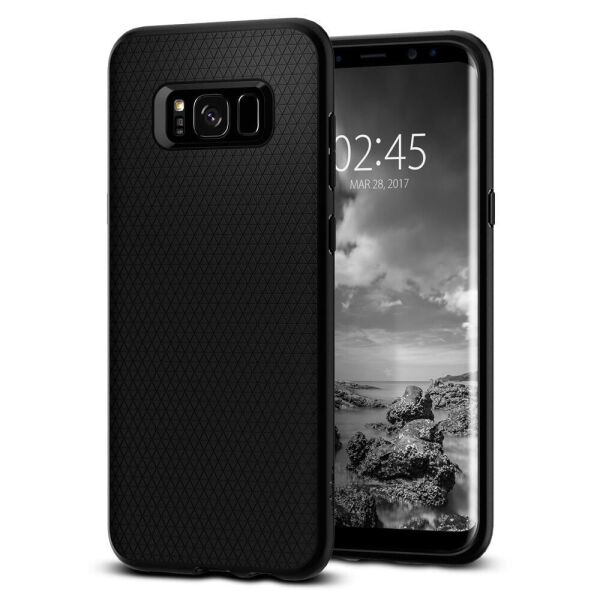 

Чехол Spigen для Samsung S8 Liquid Air, Black (565cs21611)