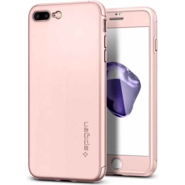 

Чехол Spigen для iPhone 7 Plus Thin Fit 360, Rose Gold (043CS21102)