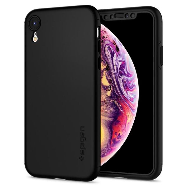 

Чехол Spigen для iPhone XR Thin Fit 360, Black (064CS24886)