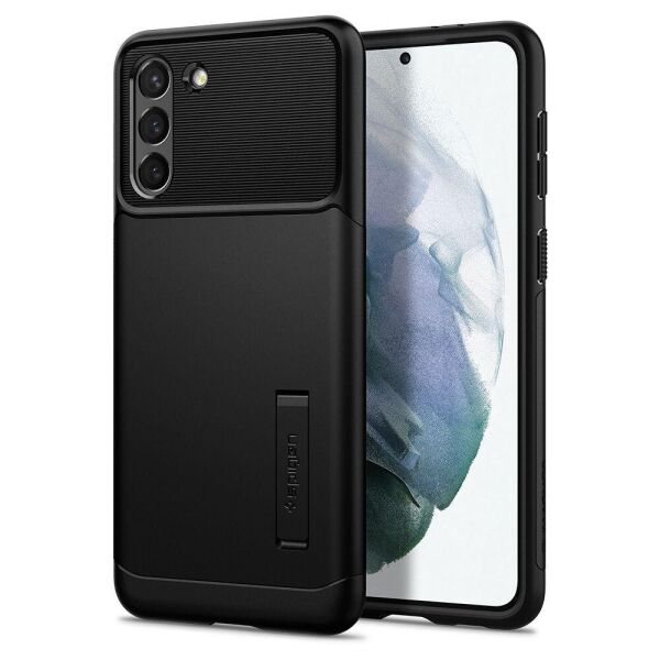 

Чехол Spigen для Samsung Galaxy S21 - Slim Armor, Black (ACS02443)