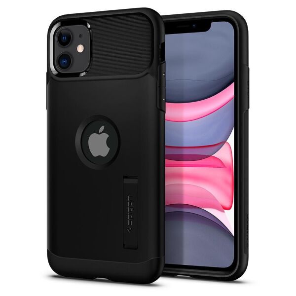 

Чехол Spigen для iPhone 11 Slim Armor, Black (076CS27076)