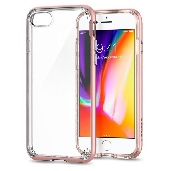 

Чехол Spigen для iPhone SE 2020/8/7 Neo Hybrid Crystal 2, Rose Gold (054CS22364)