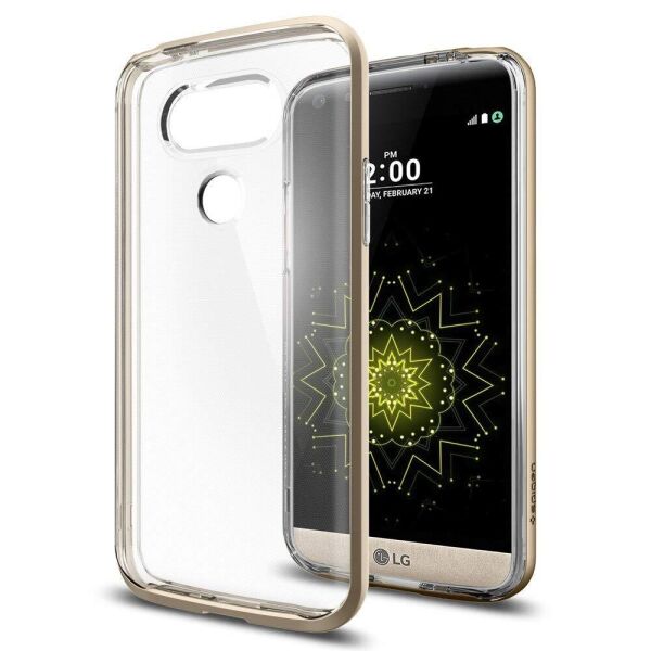 

Чехол Spigen для LG G5 Neo Hybrid Crystal, Champagne Gold