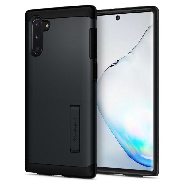 

Чехол Spigen для Samsung Galaxy Note 10 Slim Armor, Metal Slate (628CS27541)