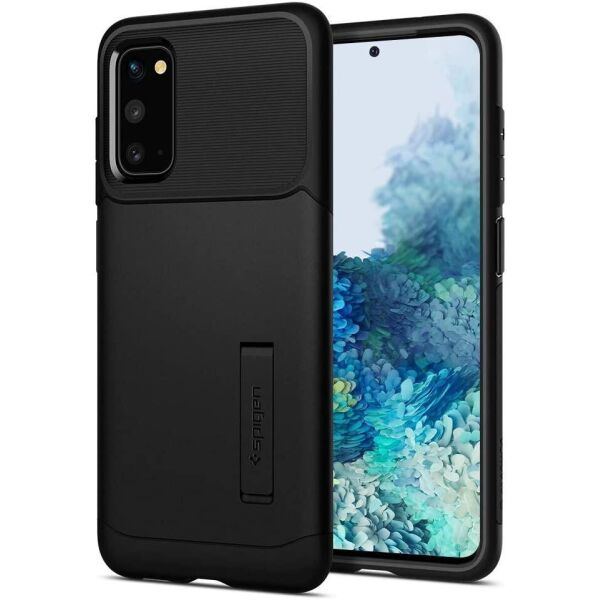 

Чехол Spigen для Samsung Galaxy S20 Slim Armor, Black (ACS00658)