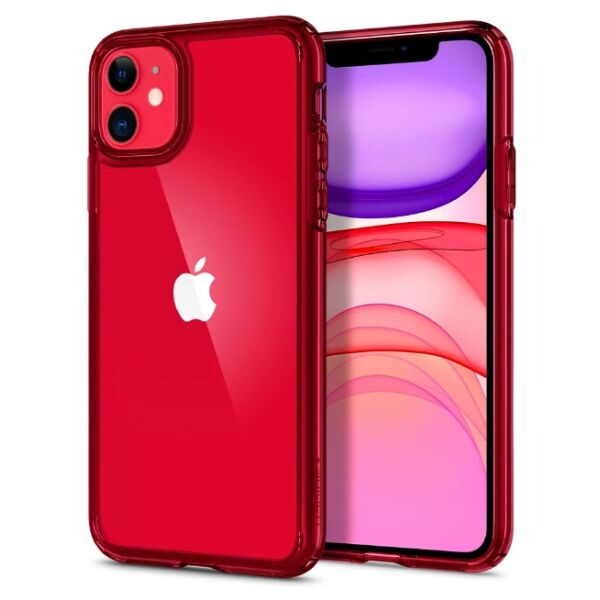 

Чехол Spigen для iPhone 11 Ultra Hybrid, Red Crystal (ACS00405)
