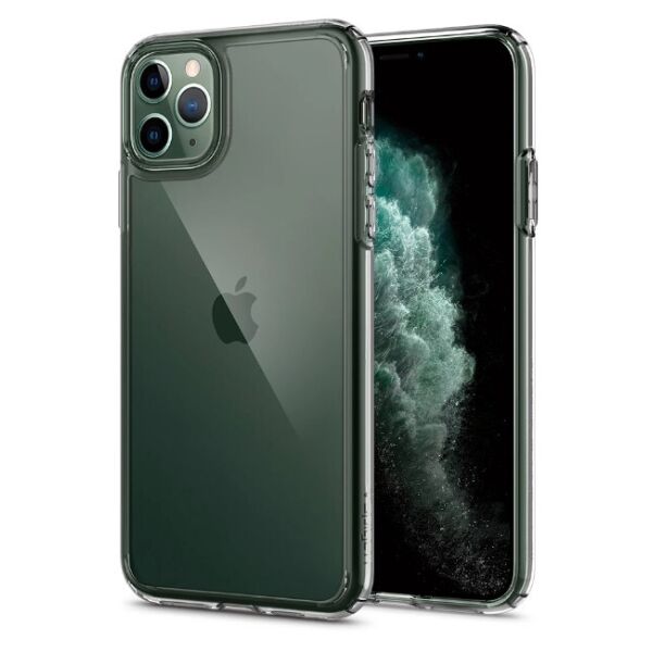 

Чехол Spigen для iPhone 11 Pro Max Ultra Hybrid, Crystal Clear (075CS27135)