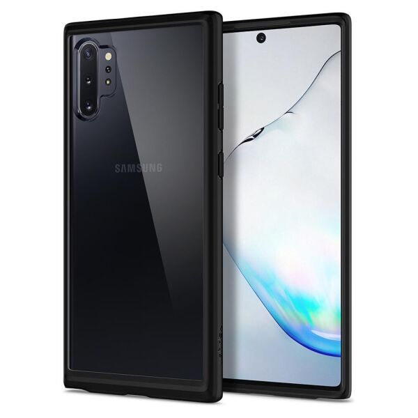 

Чехол Spigen для Samsung Note 10 Plus / 10 Plus 5G Ultra Hybrid, Matte Black (627CS27333)