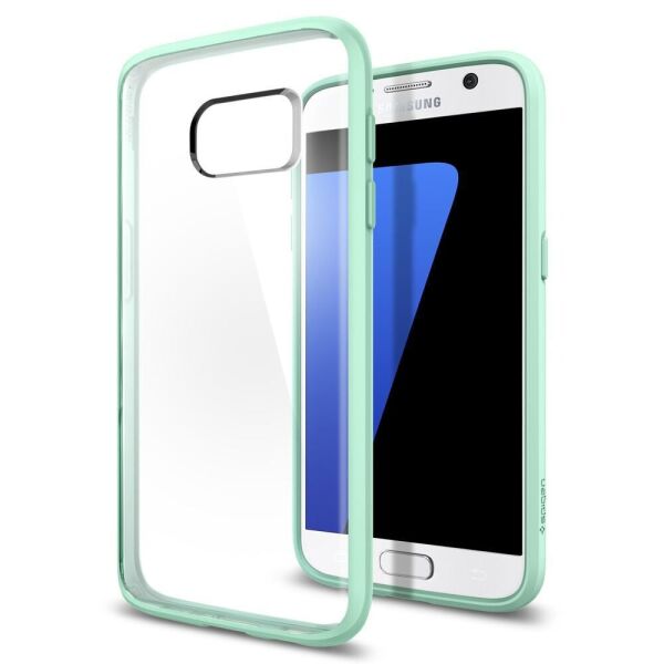 

Чехол Spigen для Samsung S7 Ultra Hybrid, Mint