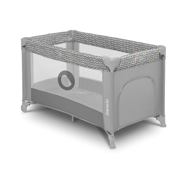

Манеж STEFI GREY CONCRETE MULTICOLOR Lionelo 125х65х73 см