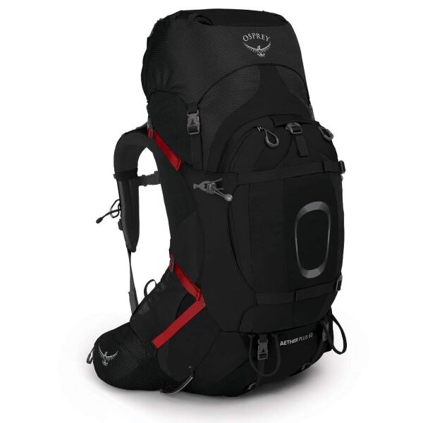 

Рюкзак Osprey Aether Plus 60 Black - L/XL - чорний