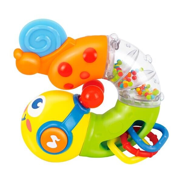 

Игрушка Музыкальный червячок Hola Toys 22х7х7,5 см Разноцветный